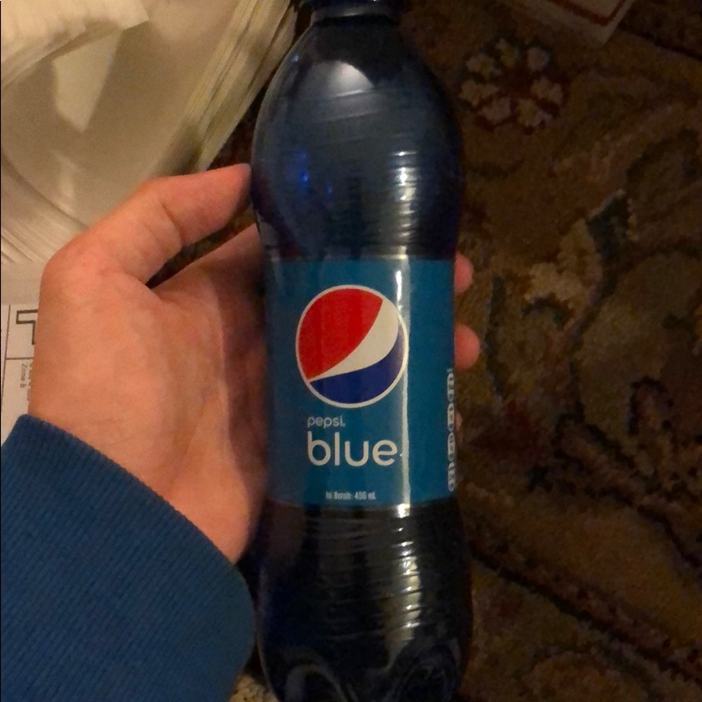 Pepsi blue